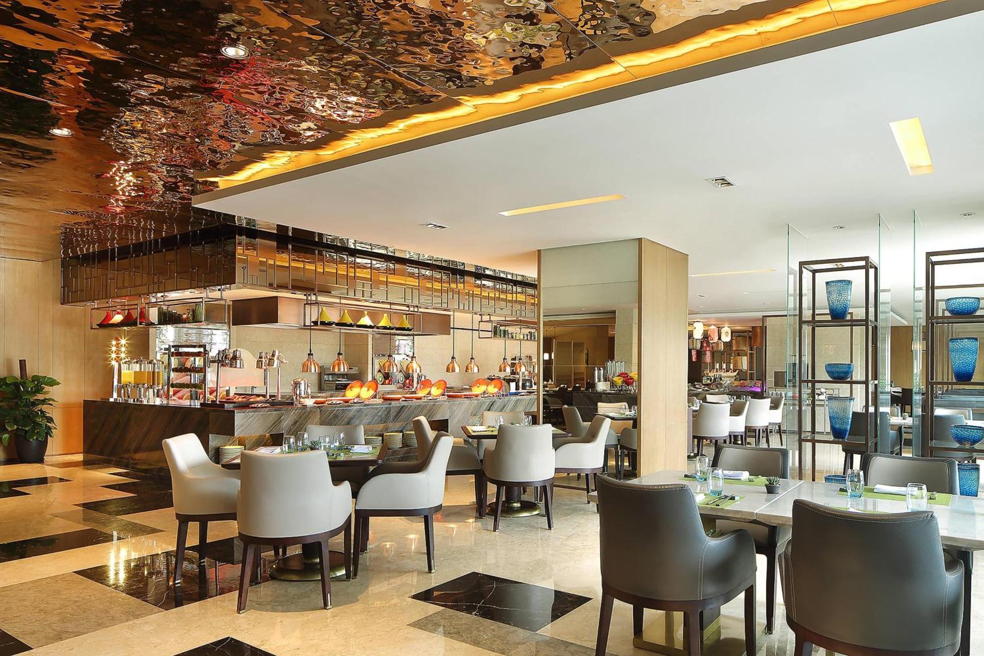 Sheraton Grand Hangzhou Binjiang Hotel Buitenkant foto