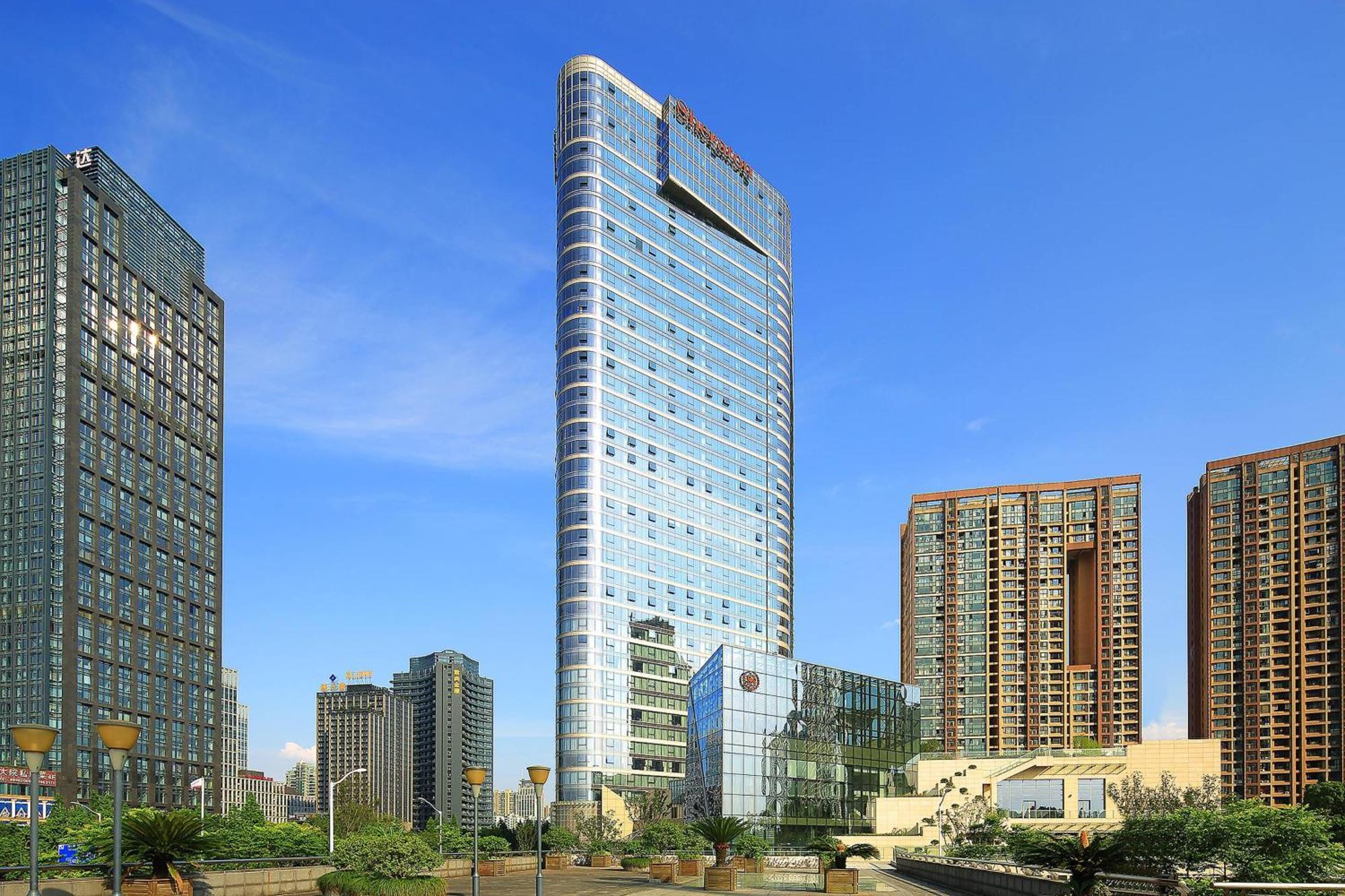 Sheraton Grand Hangzhou Binjiang Hotel Buitenkant foto