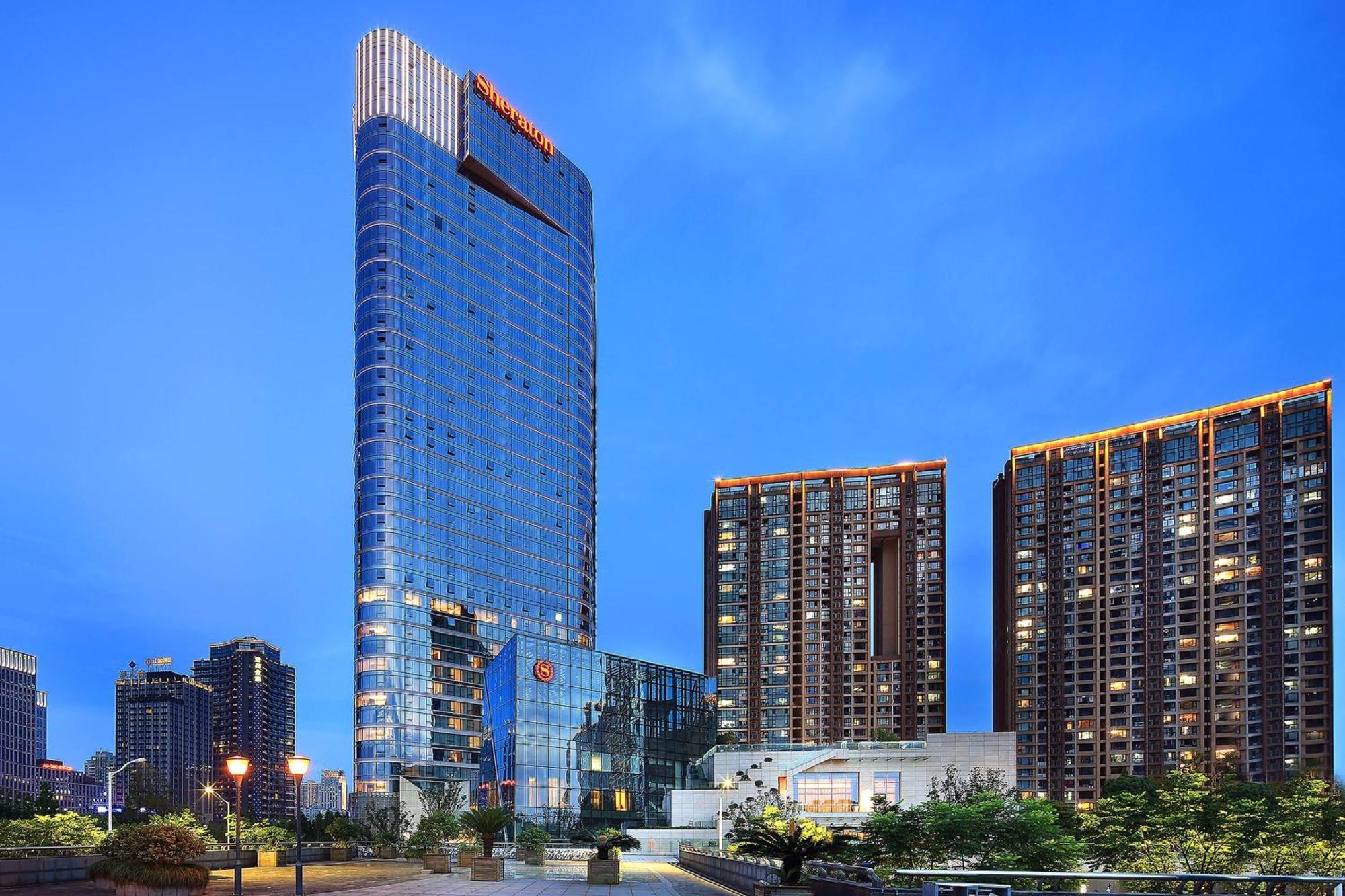Sheraton Grand Hangzhou Binjiang Hotel Buitenkant foto