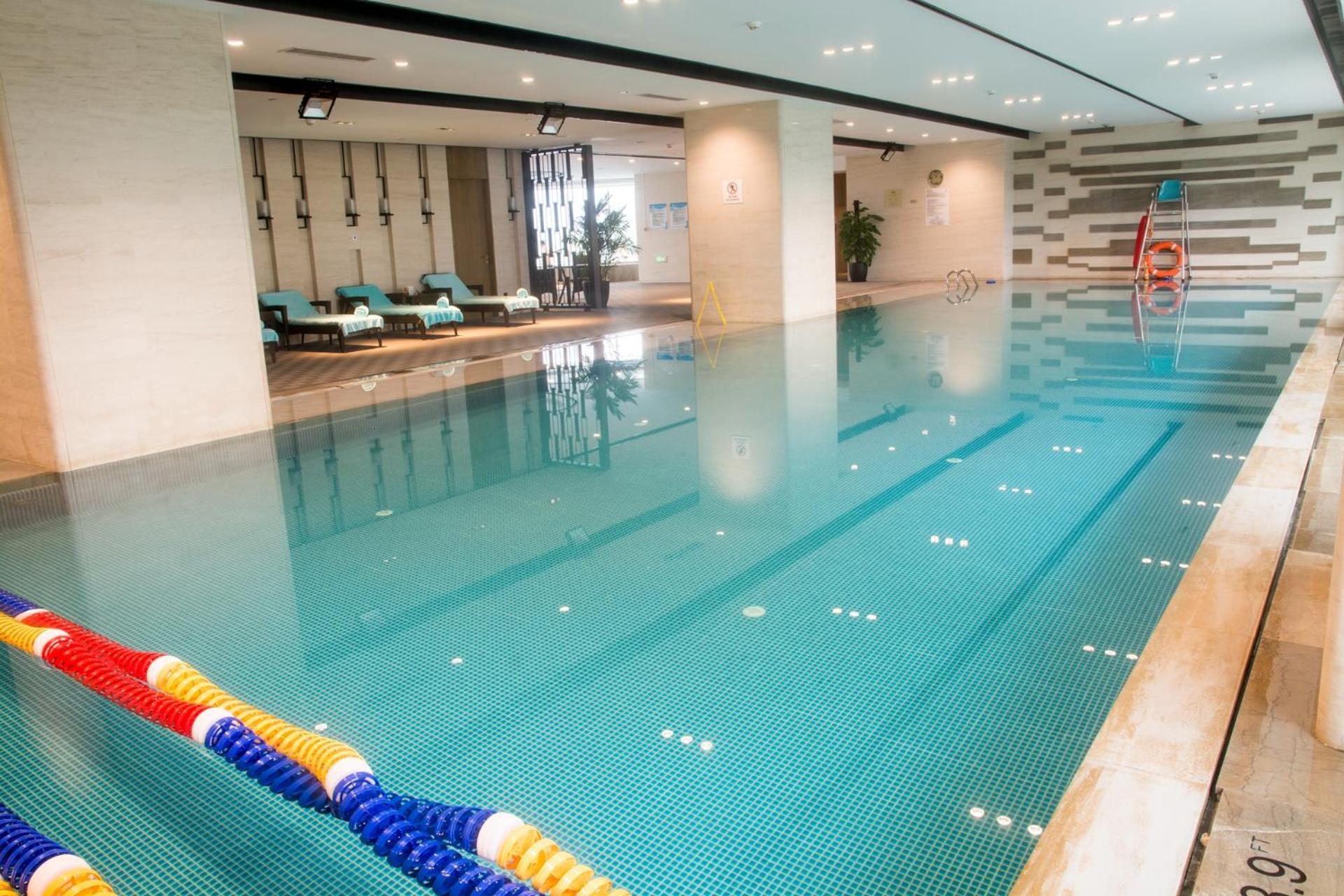 Sheraton Grand Hangzhou Binjiang Hotel Buitenkant foto