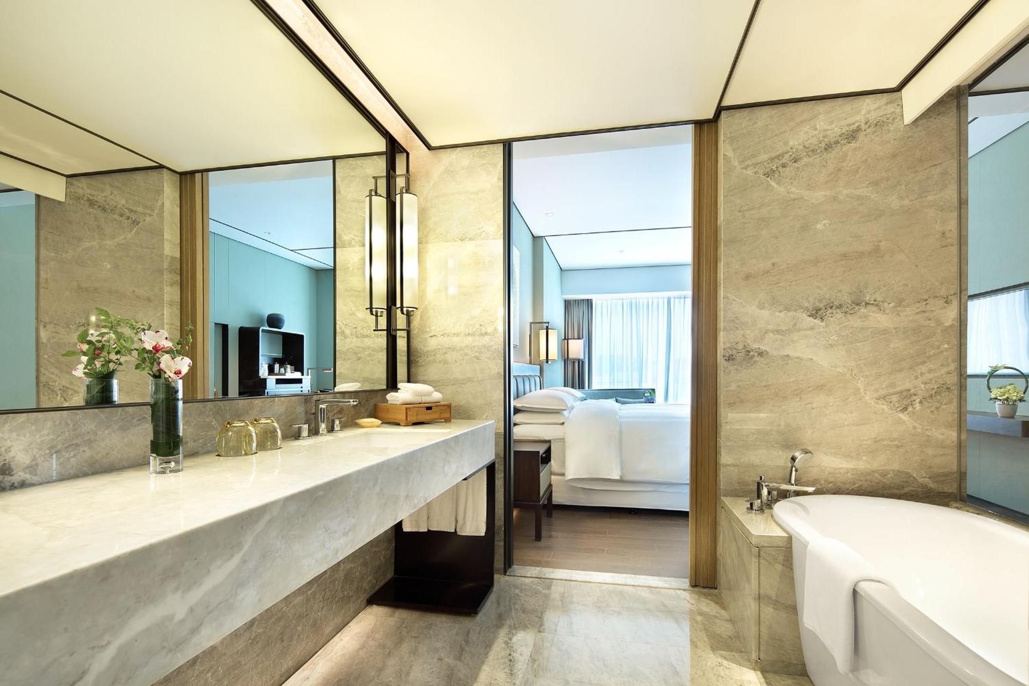 Sheraton Grand Hangzhou Binjiang Hotel Buitenkant foto