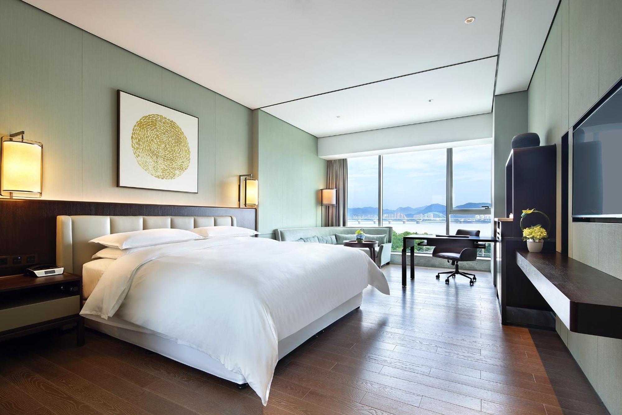 Sheraton Grand Hangzhou Binjiang Hotel Buitenkant foto