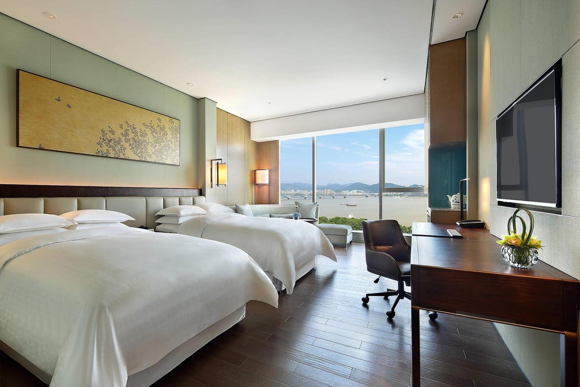 Sheraton Grand Hangzhou Binjiang Hotel Buitenkant foto