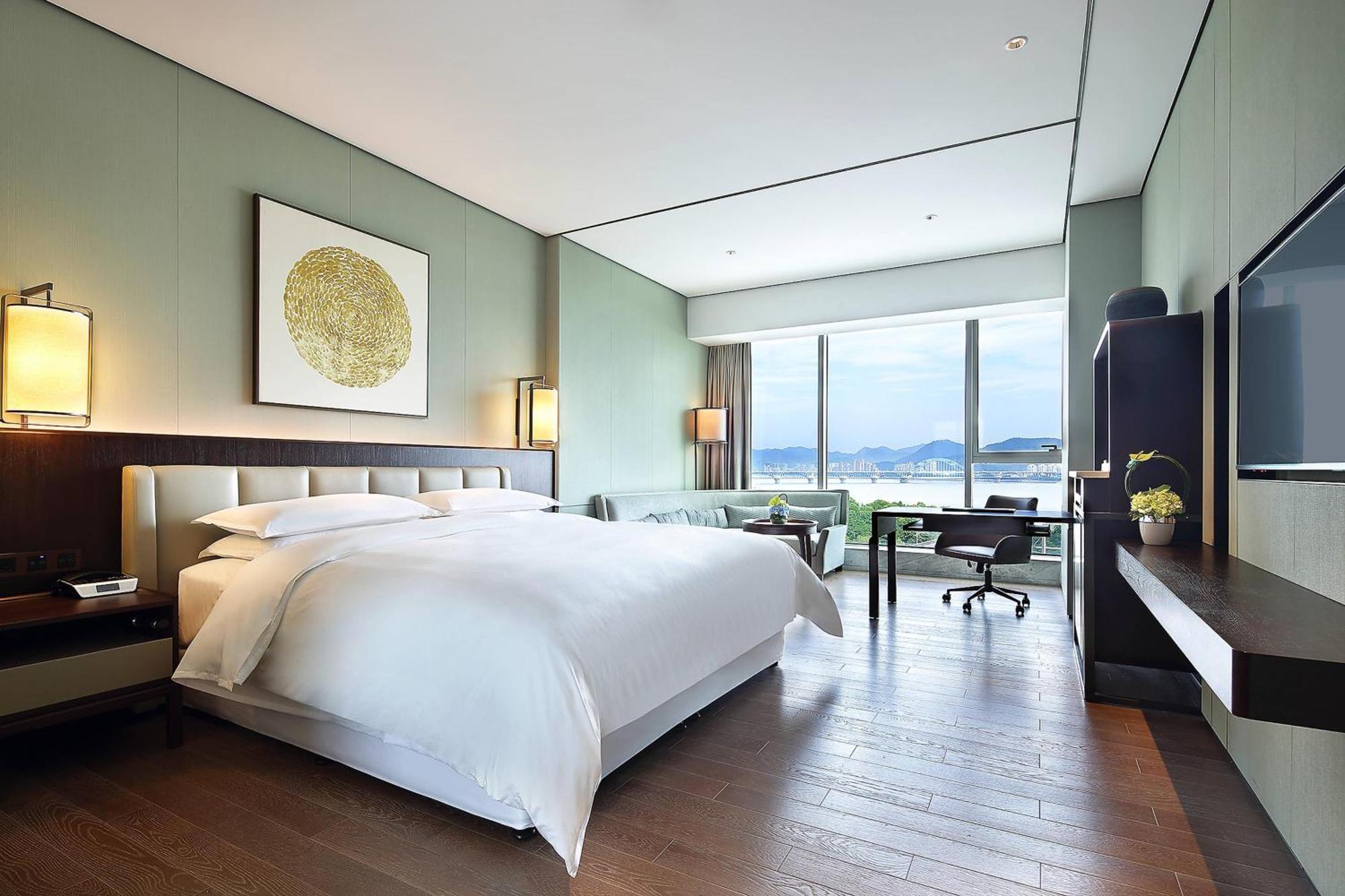 Sheraton Grand Hangzhou Binjiang Hotel Buitenkant foto